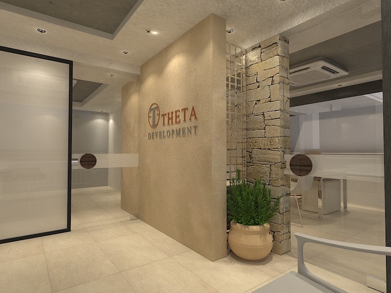 Υποδοχή των γραφείων της Theta Development